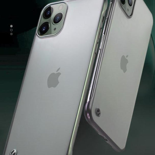 Glossy Edge Semi Transparent Premium Case For iPhone 11 Pro - Planetcart