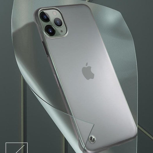 Glossy Edge Semi Transparent Premium Case For iPhone 11 Pro - Planetcart