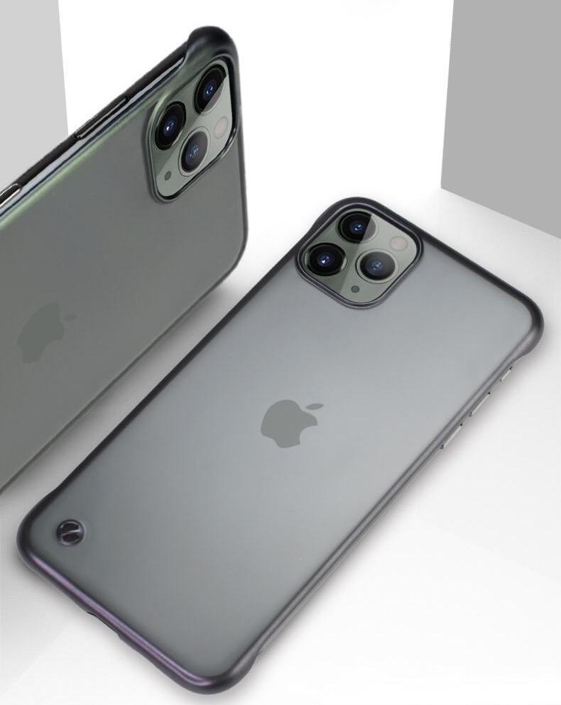 Glossy Edge Semi Transparent Premium Case For iPhone 11 Pro Max - Planetcart