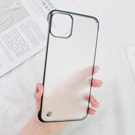 Glossy Edge Semi Transparent Premium Case For iPhone 11 Pro Max - Planetcart