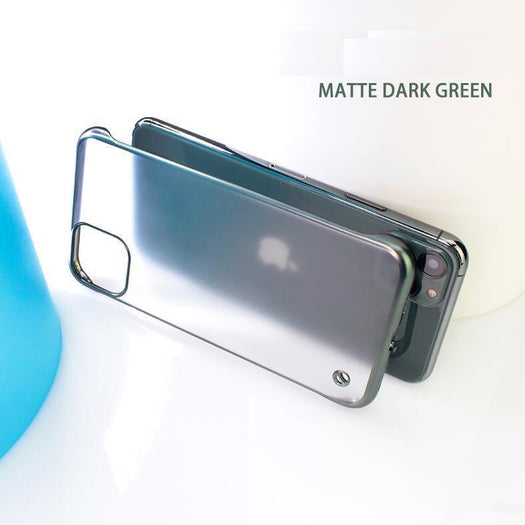 Glossy Edge Semi Transparent Premium Case For iPhone 11 Pro Max - Planetcart