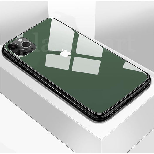 Special Edition Glossy Glass Soft Edge Case For iPhone 11 Pro