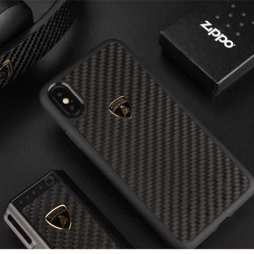 Lamborghini Genuine Elemento D3 Carbon Fiber Crafted Limited Edition Case For iPhone X/XS - Planetcart