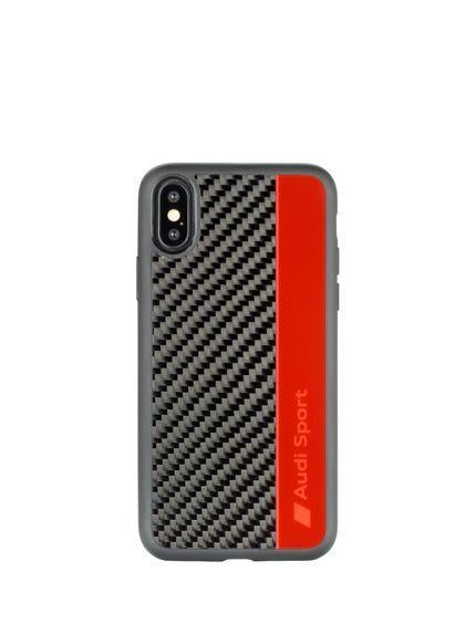 Audi Q8 D1 Genuine Carbon Fiber R8 D1 Limited Edition Case For iPhone X/XS - Planetcart