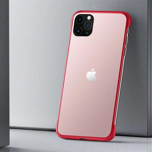 Frameless Semi Transparent Finger Ring Case For iPhone 11 Pro - Planetcart