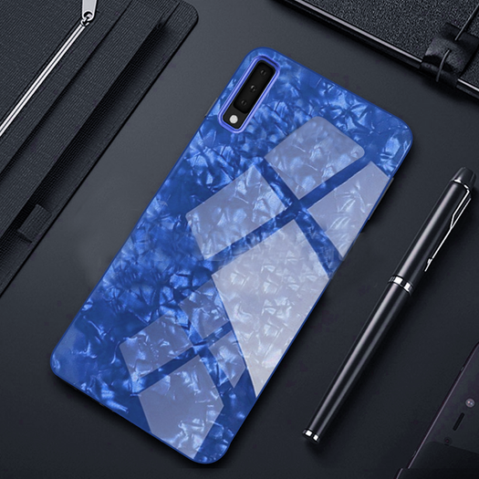 Dream Shell textured marble Case For Samsung A50 - Planetcart