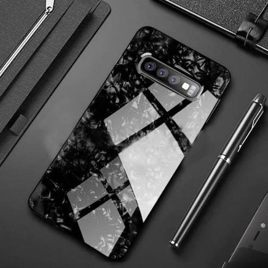 Dreamshell Textured Marble Case For Samsung Glaxy S10 Plus - Planetcart