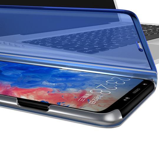 Mirror Clear View Flip Case [ Non Sensor working ] For Samsung Note 10 Plus - Planetcart