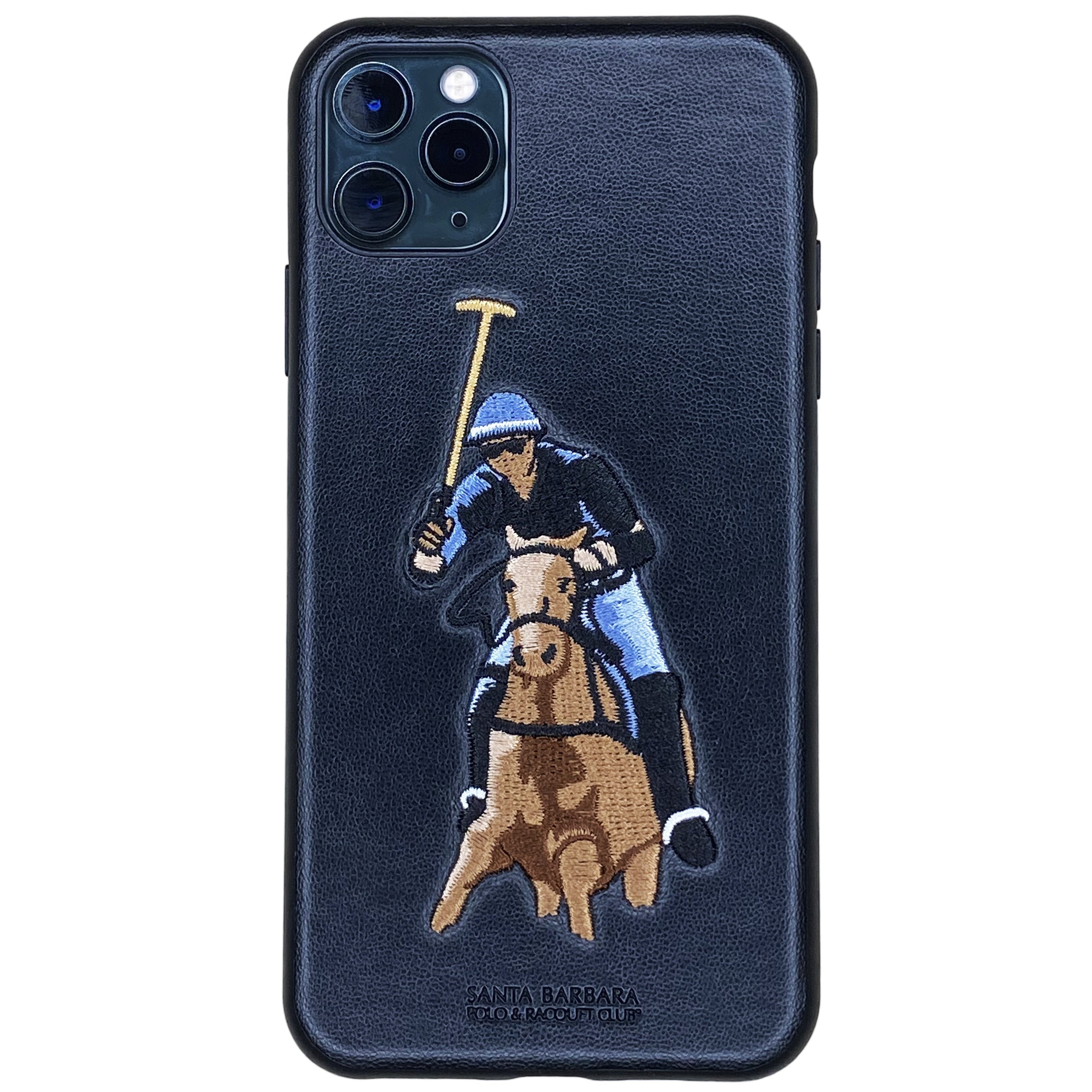 Santa Barbara Jockey Series Genuine Leather Case for iPhone 11 Pro Max - Planetcart