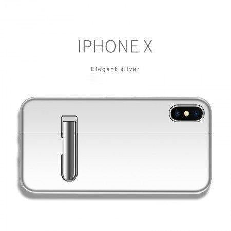 Auto-Fit Magnetic Contrast Colour Kickstand Case For iPhone X/XS - Planetcart