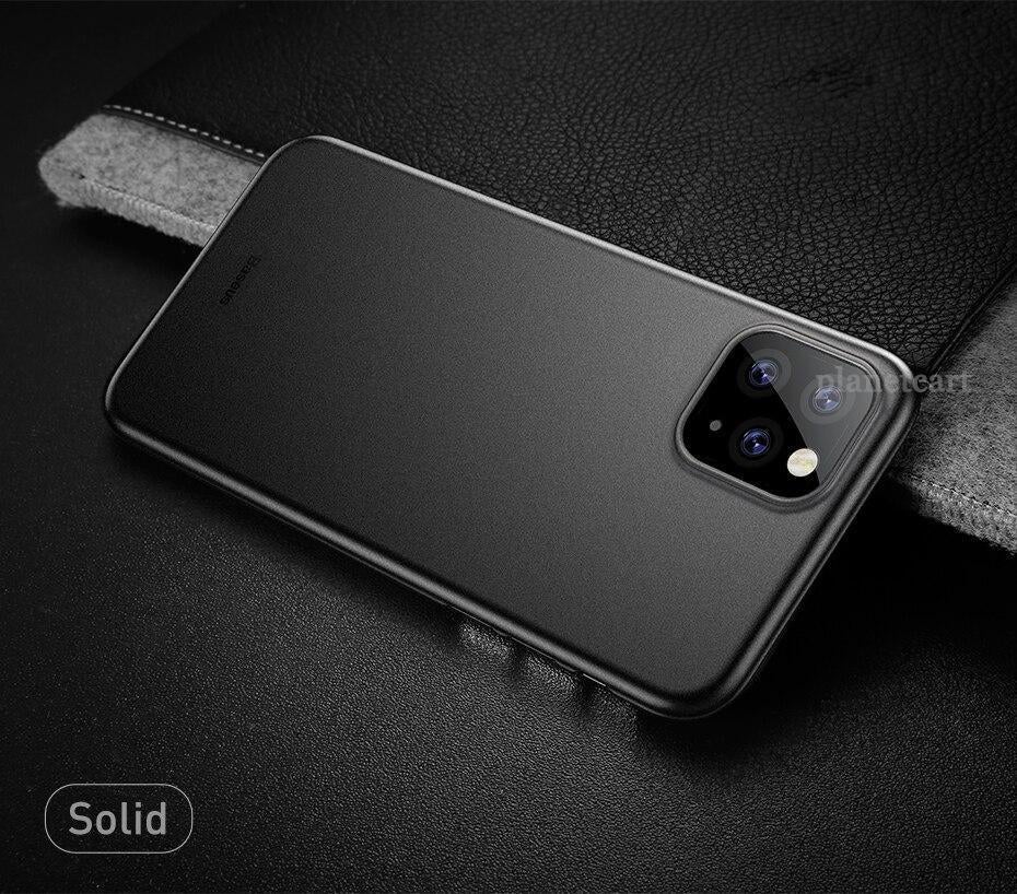 Baseus Ultra-Thin Matte Paper Back Case For iPhone 11 Pro