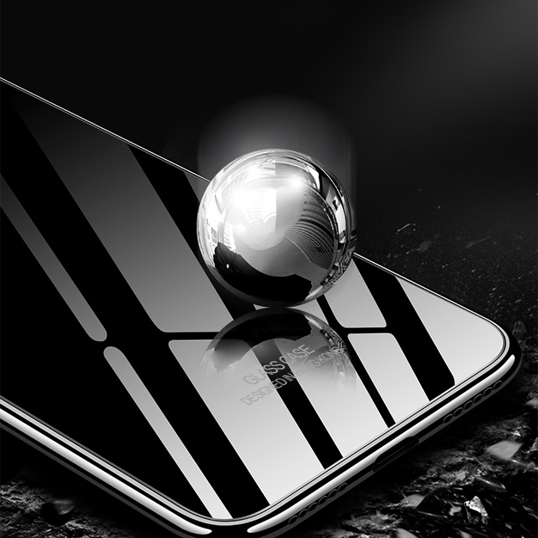 Special Edition Glossy Glass Soft Edge Case For iPhone 11 Pro
