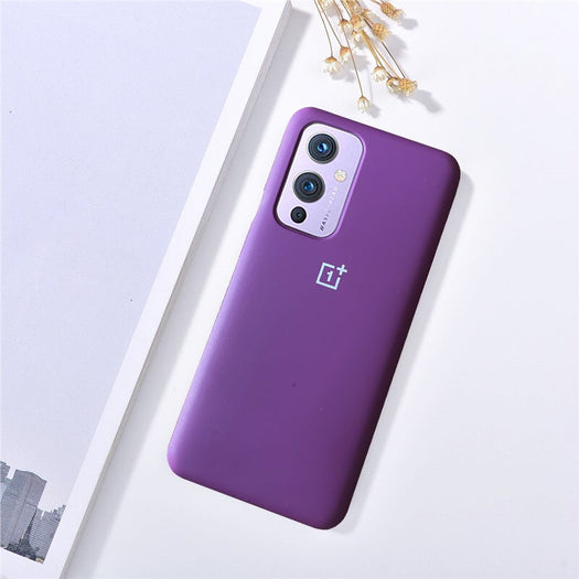 Liquid Silicone OnePlus Logo Back Case For OnePlus 9RT - Premium Cases