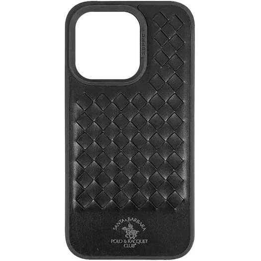 Santa Barbara Classic Ravel Series Genuine Leather Case For iPhone 15 Pro Max