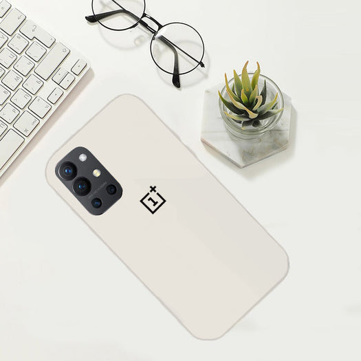 Liquid Silicone OnePlus Logo Back Case For OnePlus 9RT - Premium Cases