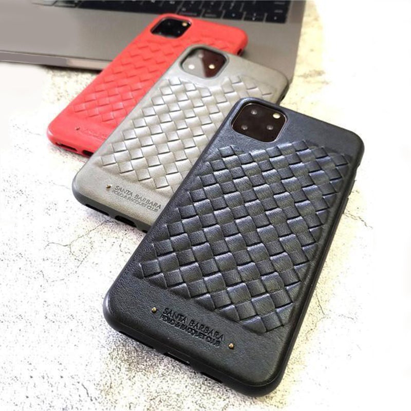 Santa Barbara Ravel Series Genuine Leather Case For iPhone 13 Pro Max - planetcartonline