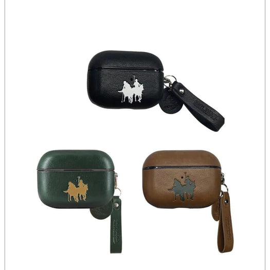 Santa Barbara Umbra Series Genuine Leather Case for Airpods Pro - Premium Cases