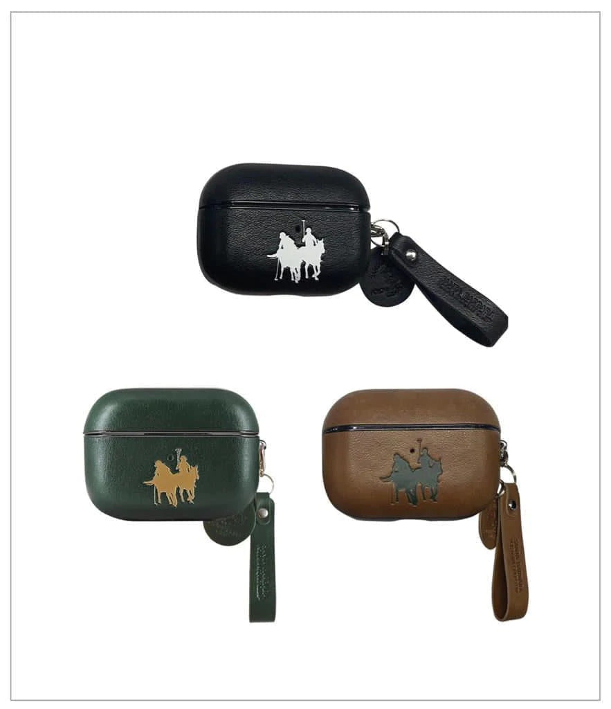 Santa Barbara Umbra Series Genuine Leather Case for Airpods Pro - Premium Cases