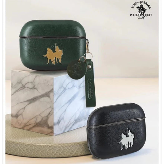 Santa Barbara Umbra Series Genuine Leather Case for Airpods Pro - Premium Cases