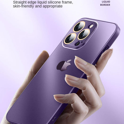 Glossy Ultra Thin Electroplated Camera Lens Protection For iPhone 15 Series