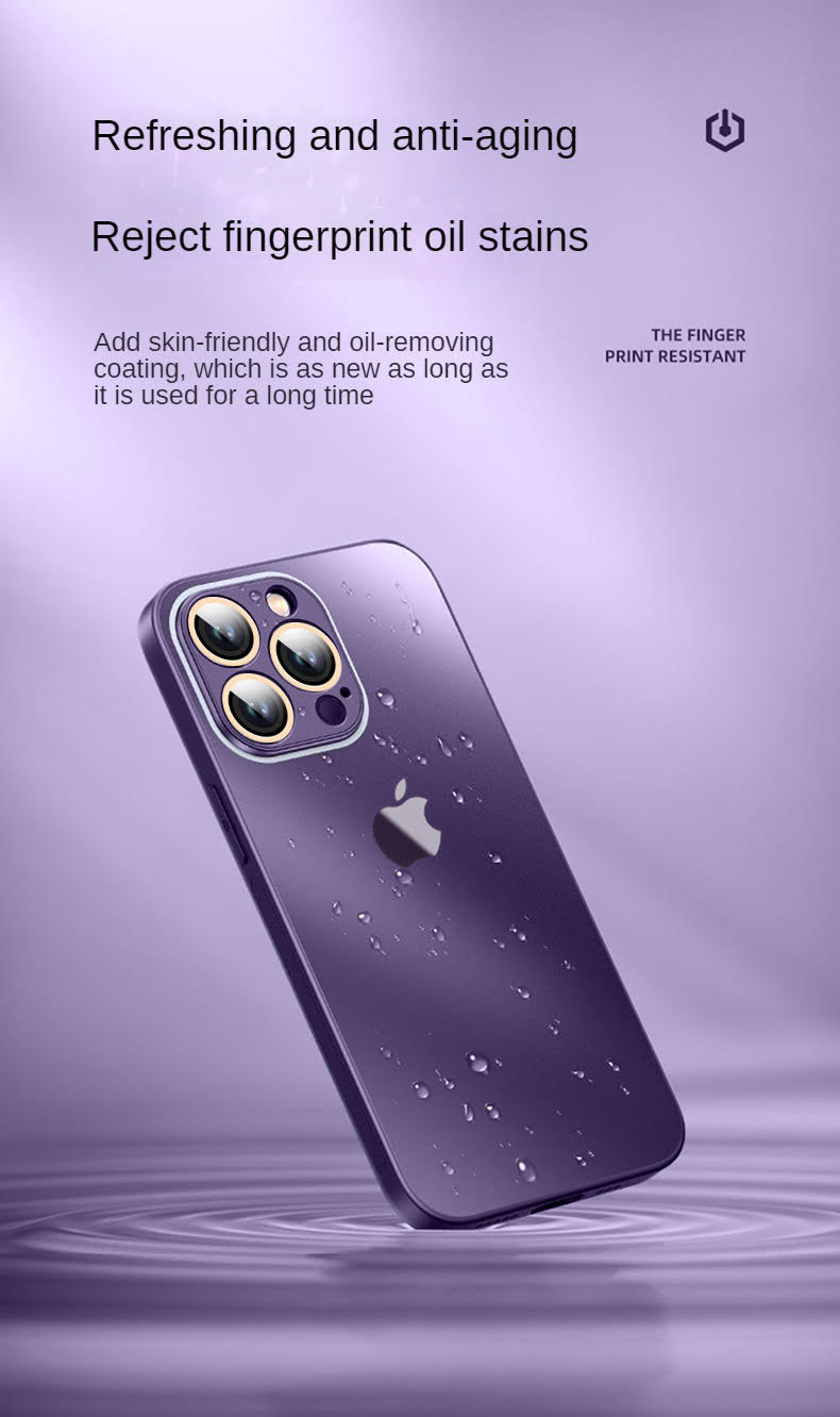 Glossy Ultra Thin Electroplated Camera Lens Protection For iPhone 15 Series