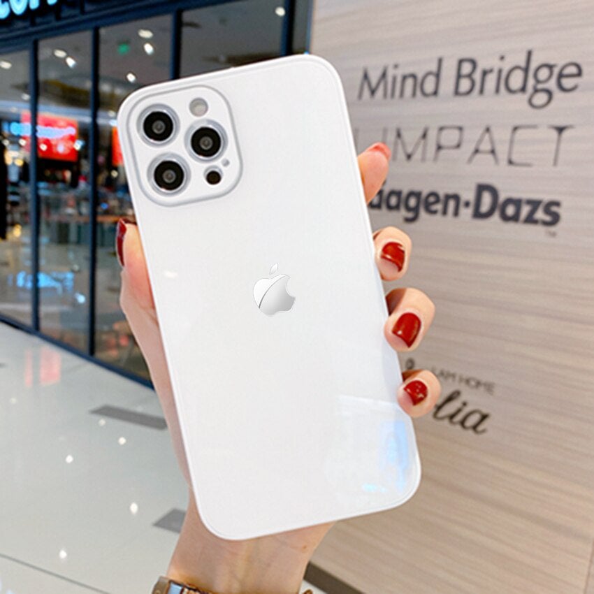 Glossy Edition Silicone Back Case with Camera Protection For iPhone 11 Pro - planetcartonline
