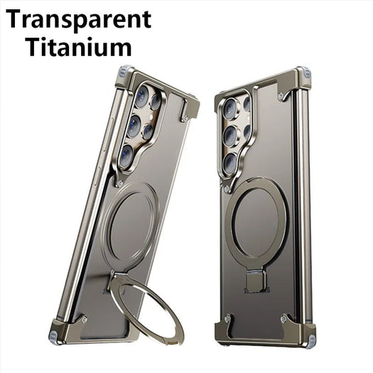 Magsafe Metal Frame Case For Samsung Galaxy S24 Ultra