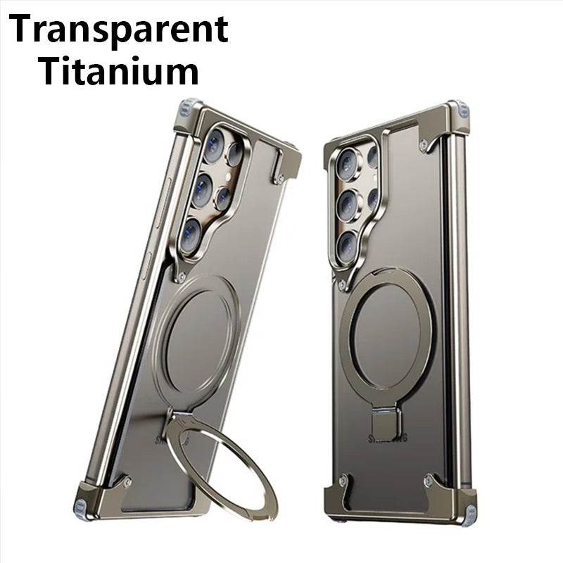 Magsafe Metal Frame Case For Samsung Galaxy S24 Ultra
