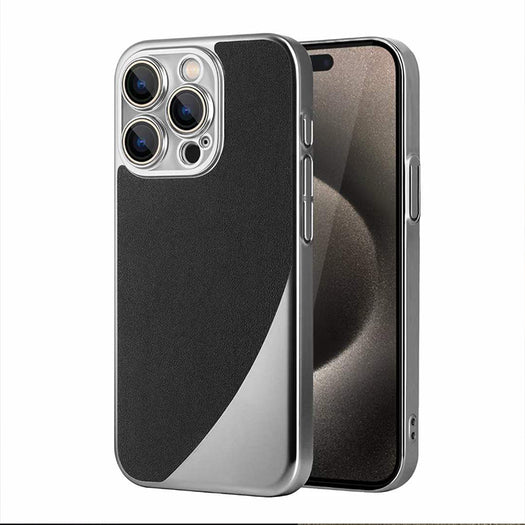 Ultra Thin Business Leather With Camera Protective Lens Case For iPhone