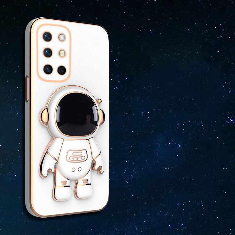 Astronaut Luxurious Gold Edge Back Case For OnePlus 8T