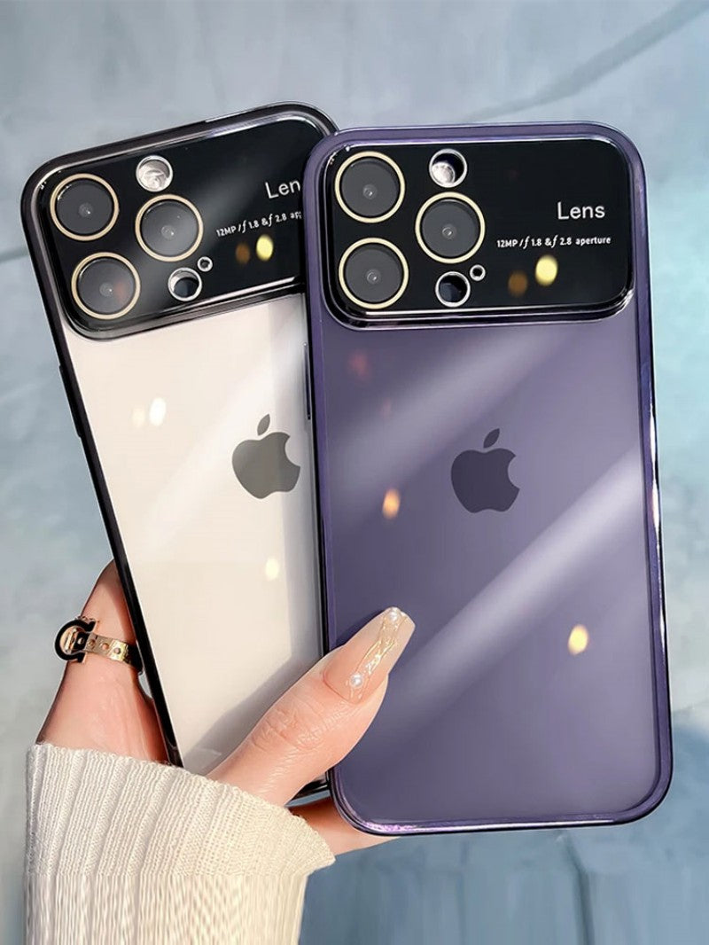New Edition Smooth Luxury Lens Case For iPhone 13 Pro Max