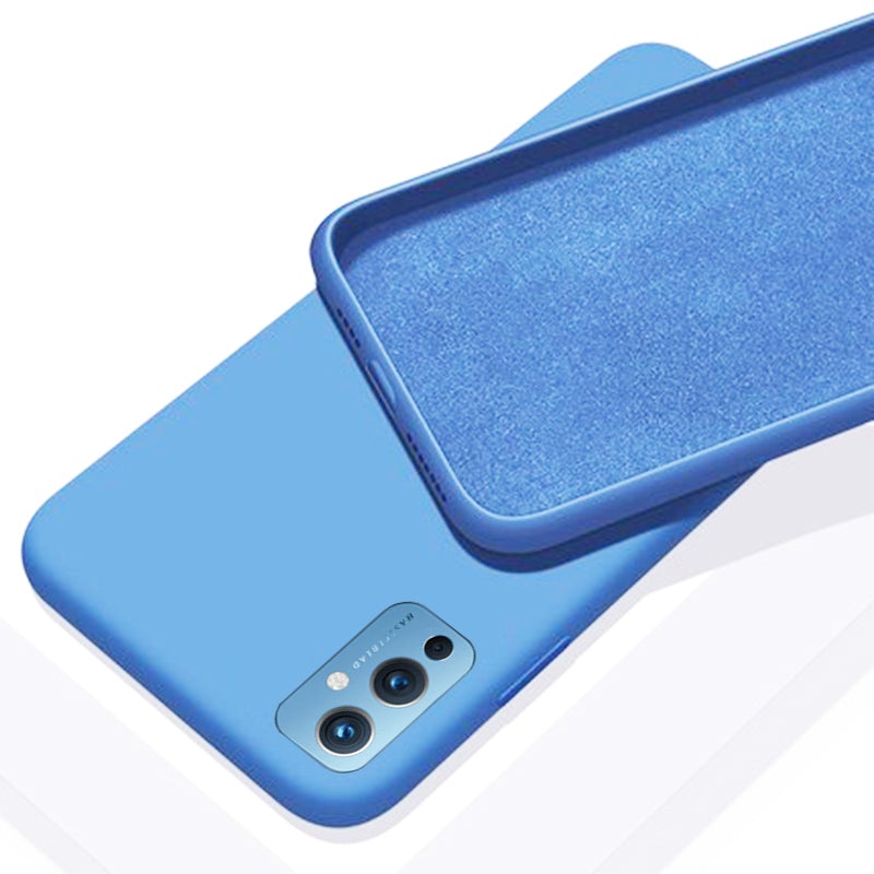 Liquid Silicone Logo Back Case For One Plus 9 Series