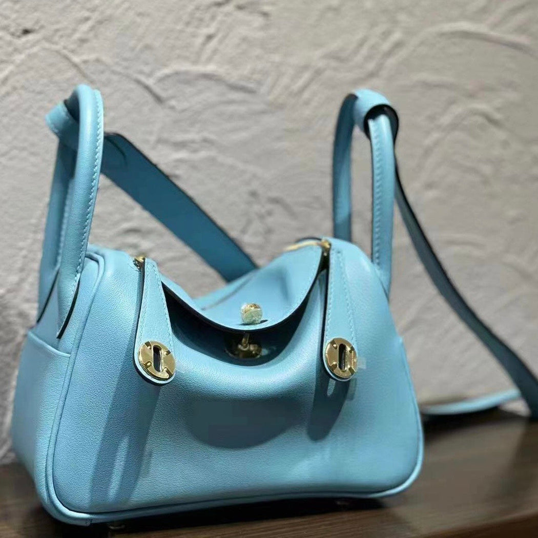 Luxury Leather Laurel Hobo Mini Handbag For Female