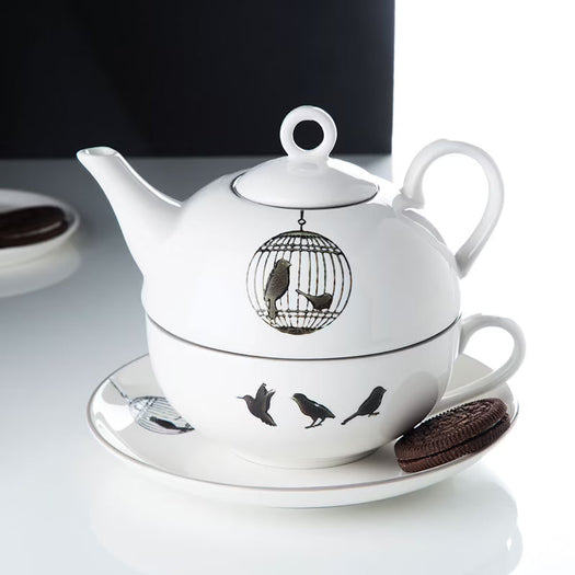 Porcelain Tea Pot Cup With Saucer