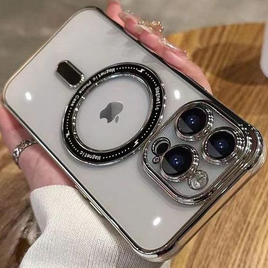 Premium Clear Poly-carbonate Case With Magsafe For iPhone 13