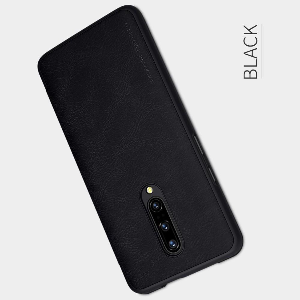 Nillkin Qin Leather Flip Case For Oneplus 7 Pro