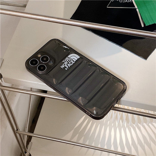 Premium Trendy Shockproof Puffer Back Case Cover for iPhone 14 Pro