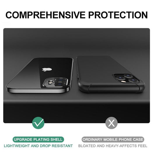 Luxury Square Silicon Clear Case With Camera Protection For iPhone 13 Series - planetcartonline