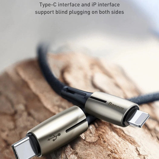 Baseus PD 18W Super Quick Charge USB Type C to iPhone Fast Charging Cable for iPhone XS Max, XR, X ,8 Plus - Planetcart