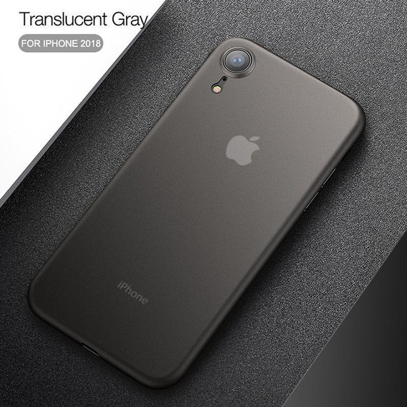 iPhone XR Luxury Ultra Thin Smooth Matte Case - Planetcart