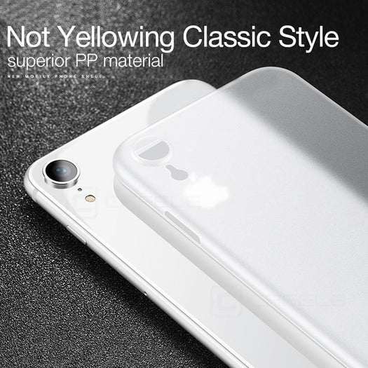 iPhone XR Luxury Ultra Thin Smooth Matte Case - Planetcart