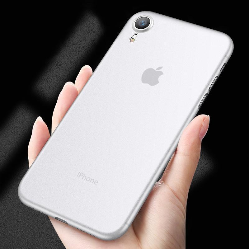 iPhone XR Luxury Ultra Thin Smooth Matte Case - Planetcart