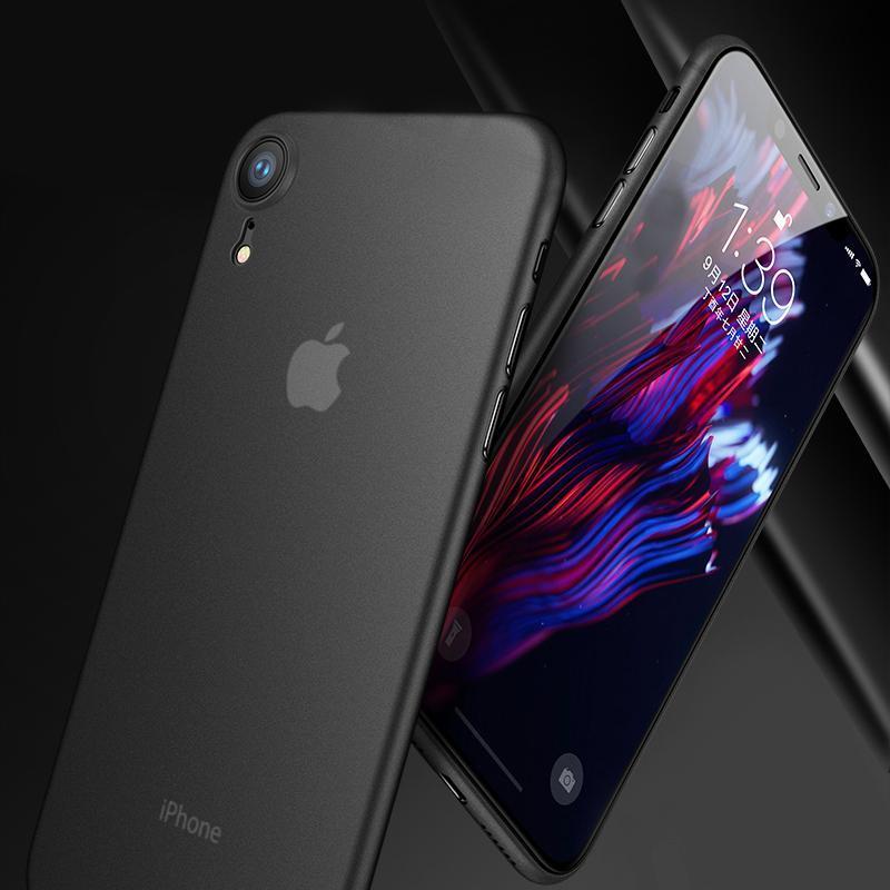 iPhone XR Luxury Ultra Thin Smooth Matte Case - Planetcart