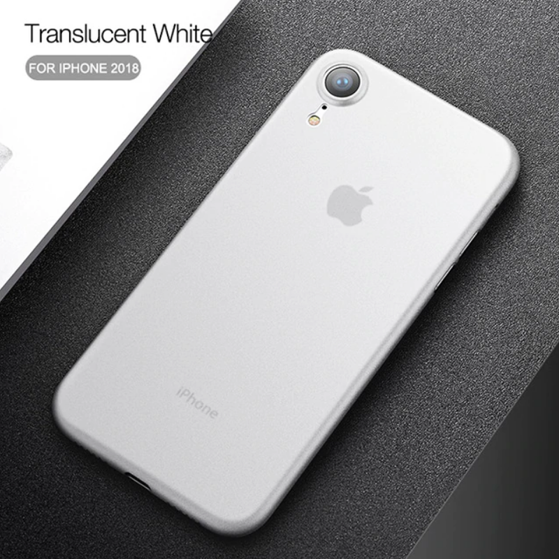 iPhone XR Luxury Ultra Thin Smooth Matte Case - Planetcart