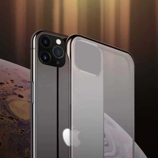 Frameless Semi Transparent Finger Ring Case For iPhone 11 Pro - Planetcart