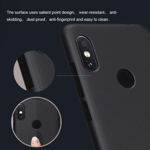 NILLKIN ® MI REDMI NOTE 6 PRO SUPER FROSTED SHIELD BACK CASE - Planetcart