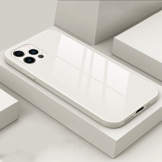 Special Edition Glossy Silicone Soft Edge Back Case with Camera Protection For iPhone 13 Series - planetcartonline