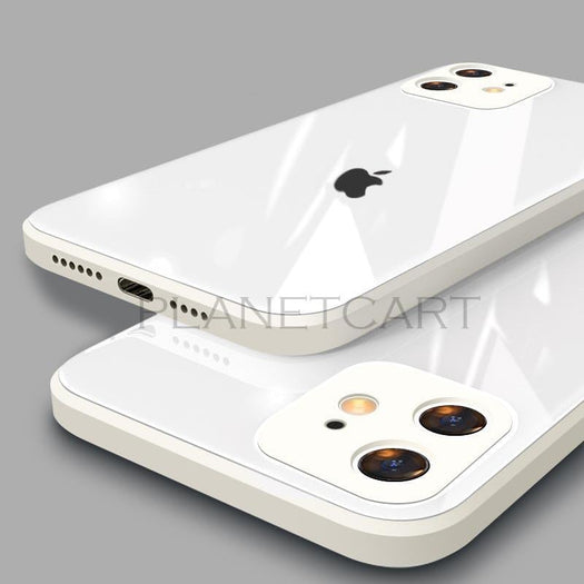 Special Edition Glossy Silicone Soft Edge Back Case with Camera Protection For iPhone 11 Pro